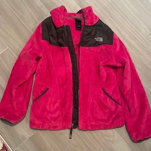 GIRLS XL NORTHFACE FLEECE W/HOOD